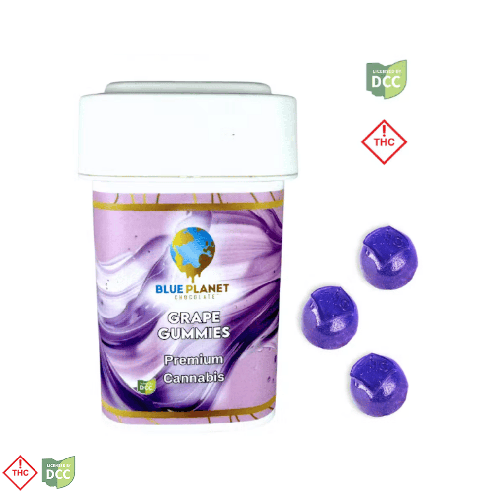 Grape Gummies 10pk 100mg