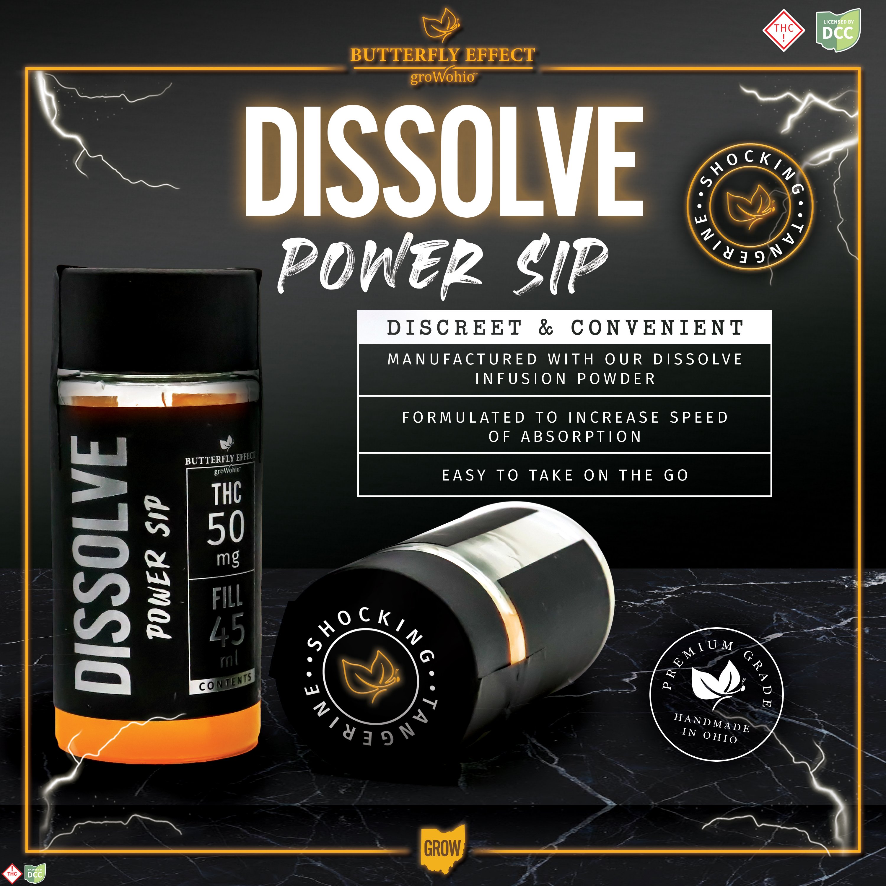 Tangerine Power Sip (50mg)