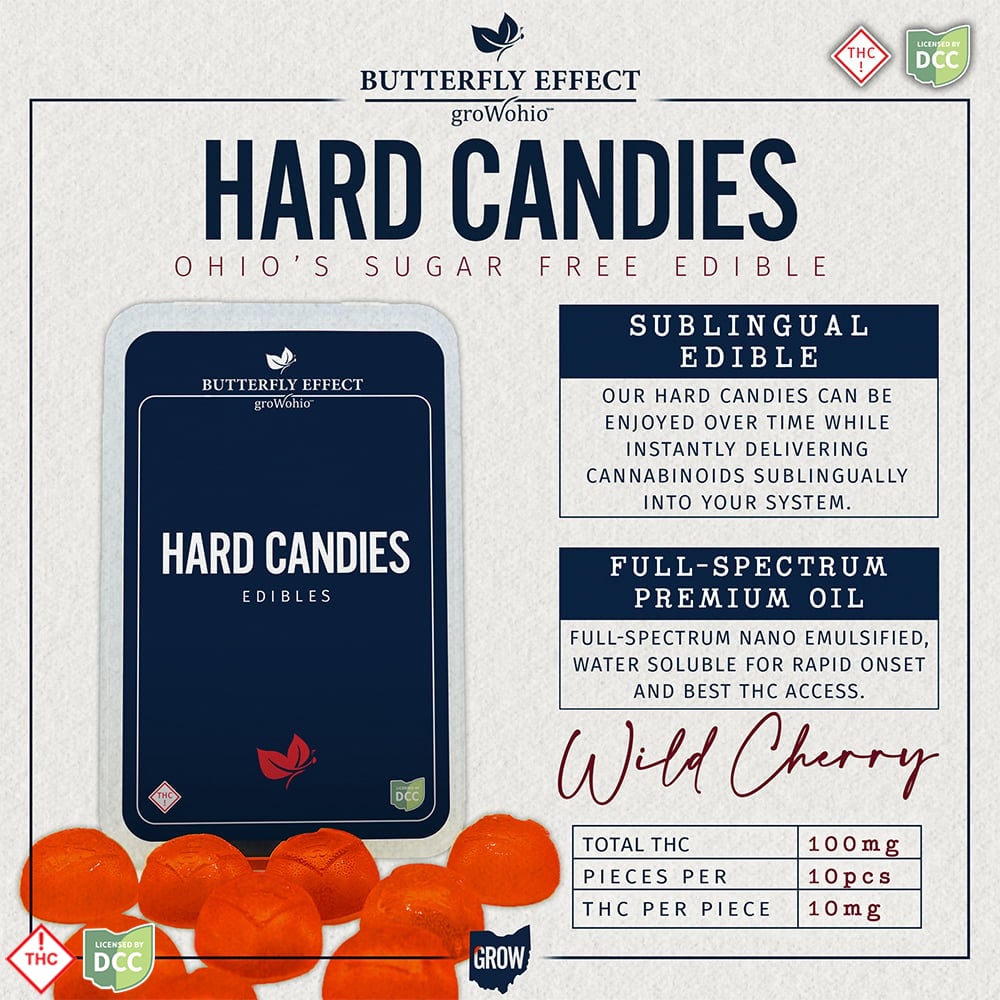 Wild Cherry Hard Candies [10pk] (100mg)