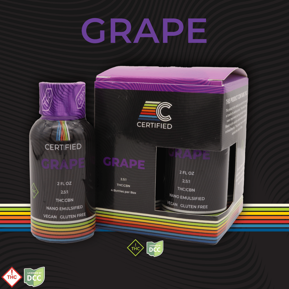 Grape CBN [4pk] (100mg THC/40mg CBN)