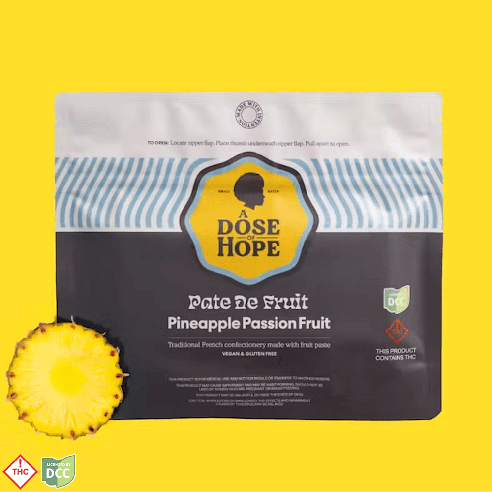 Pineapple Passionfruit Pate De Fruit [10pk] (110mg)