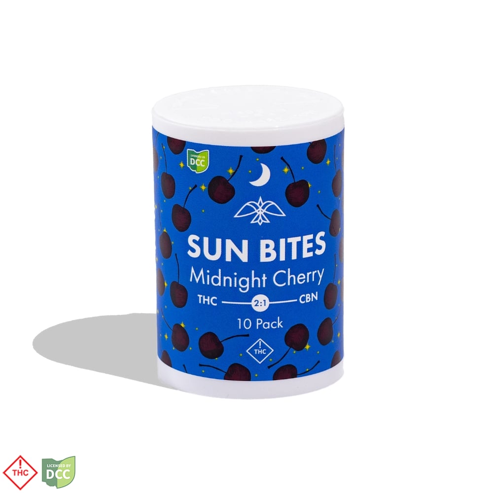 2:1 Midnight Cherry (10pk) (THC 92.90mg x CBN 48.55mg)