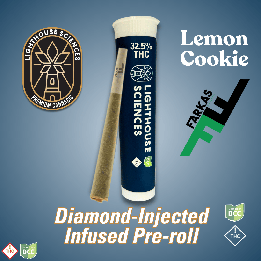 Lemon Cookie | Hybrid | Diamond-Injected Infused Pre-Roll | [1g]