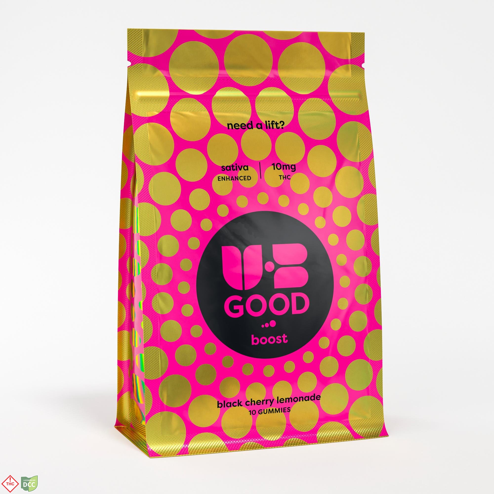 Black Cherry Lemonade Boost Gummies [10pk] (100mg)