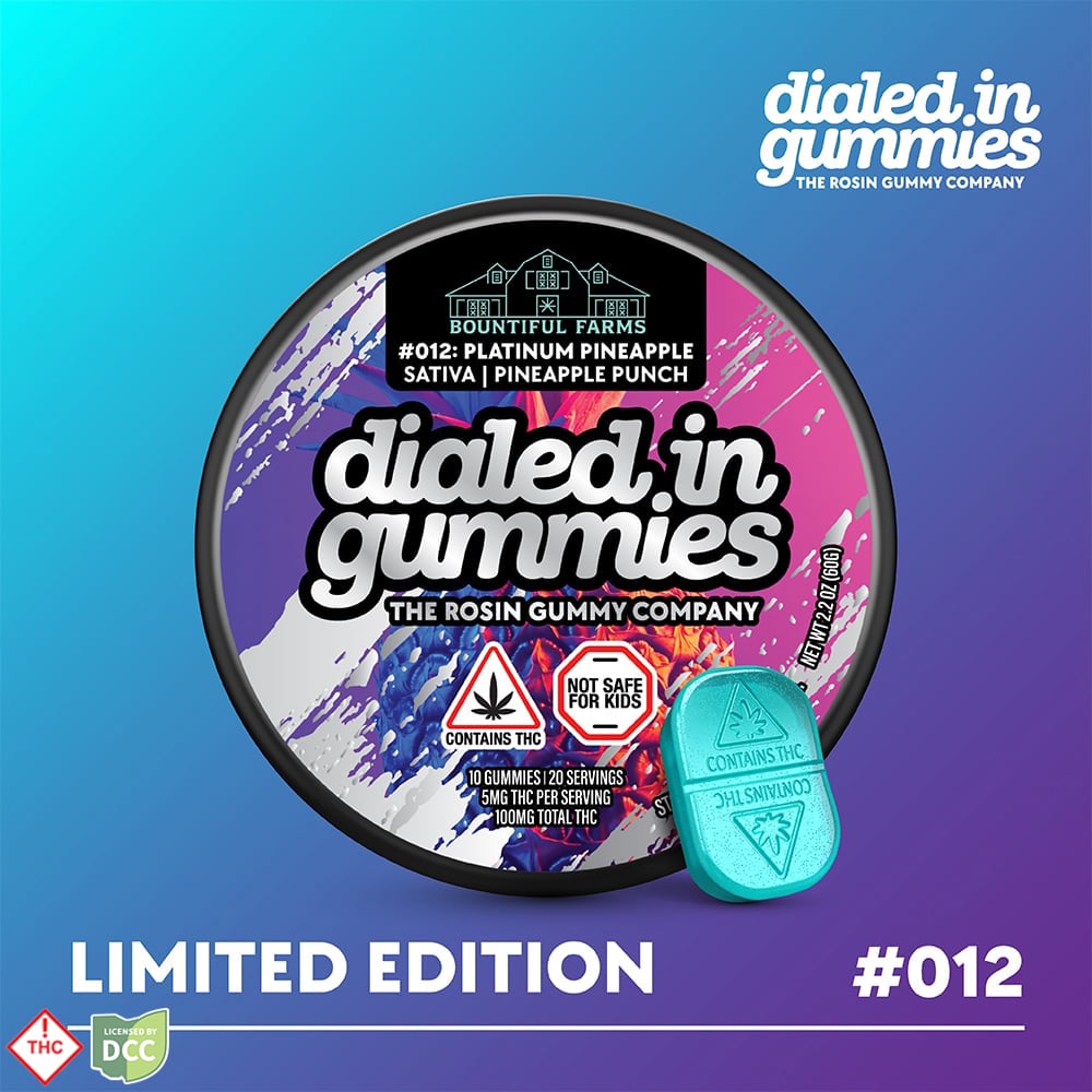 - Platinum Pineapple #012 - Rosin Gummies