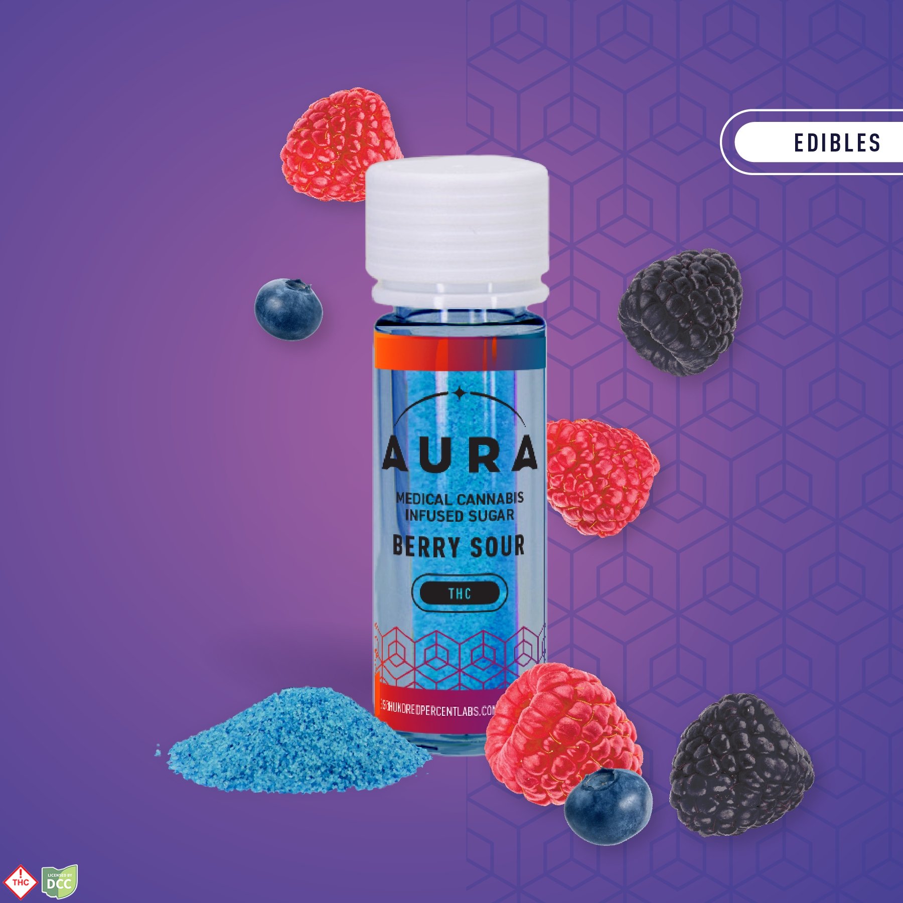 Berry Sour Infused Sugar (1-Day)
