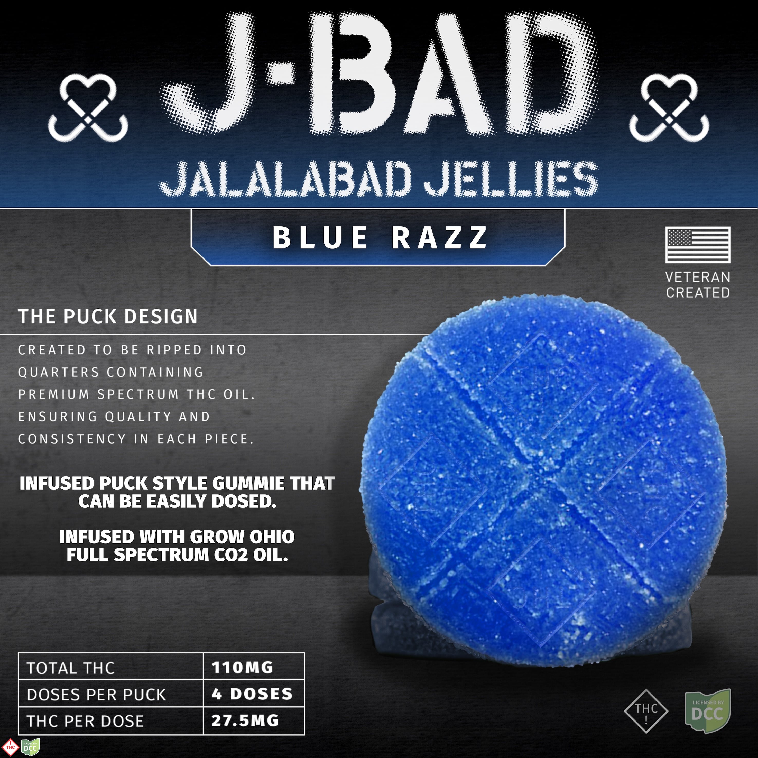 Blue Razz [4pk] (110mg)