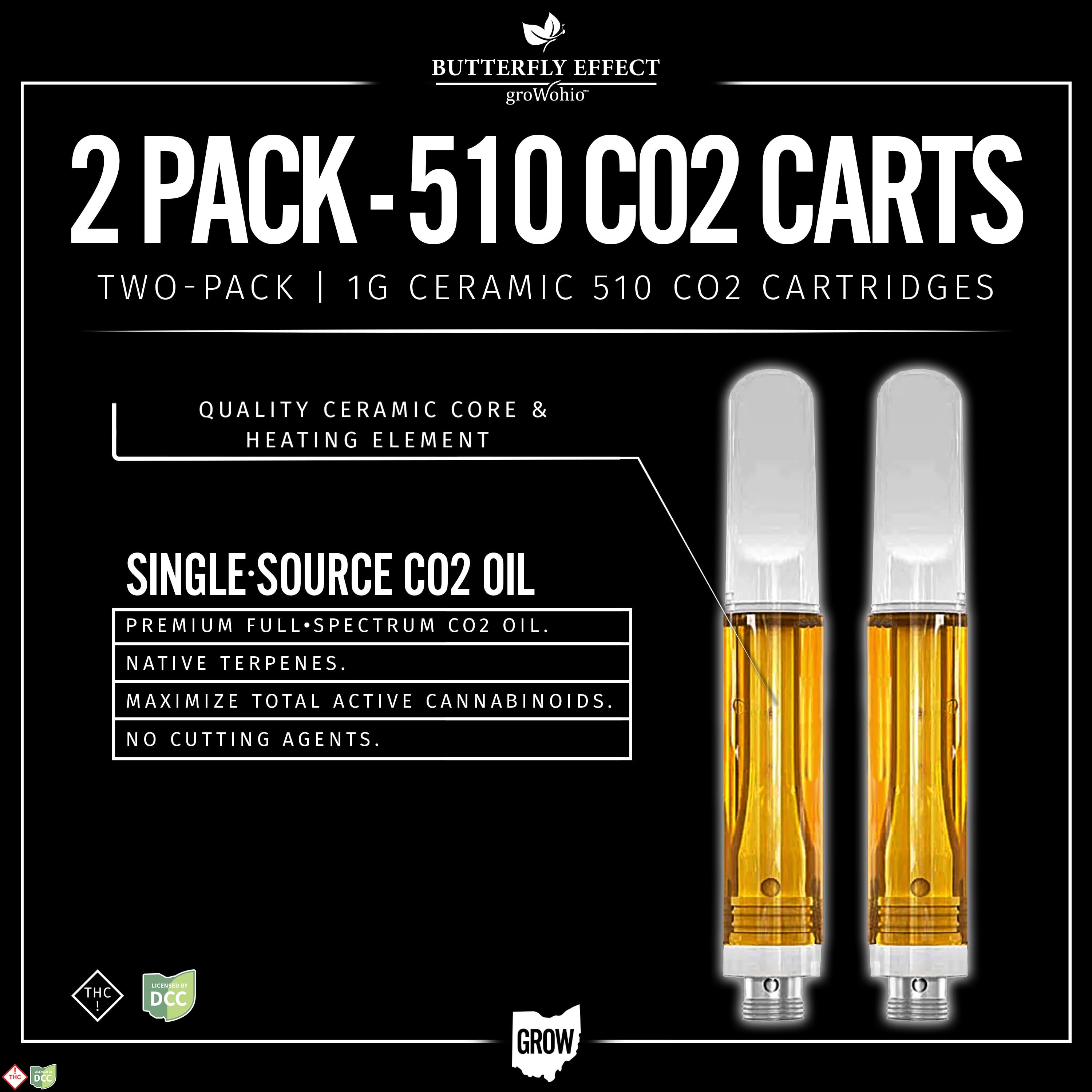 Butterfly Effect - 3 Day Notorious - 2pk - 1g Carts