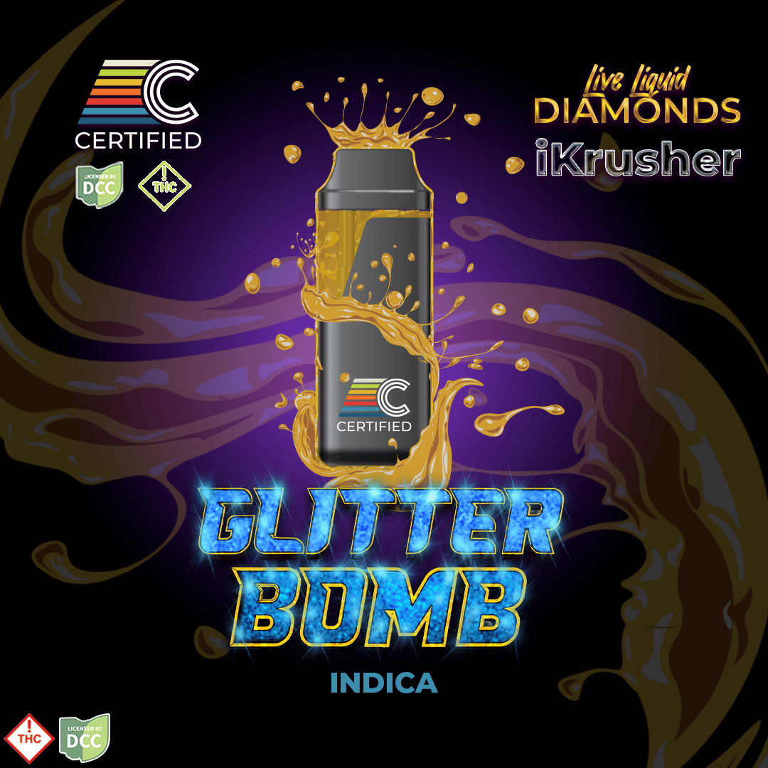 Glitter Bomb - Live Liquid Diamonds [1000mg]