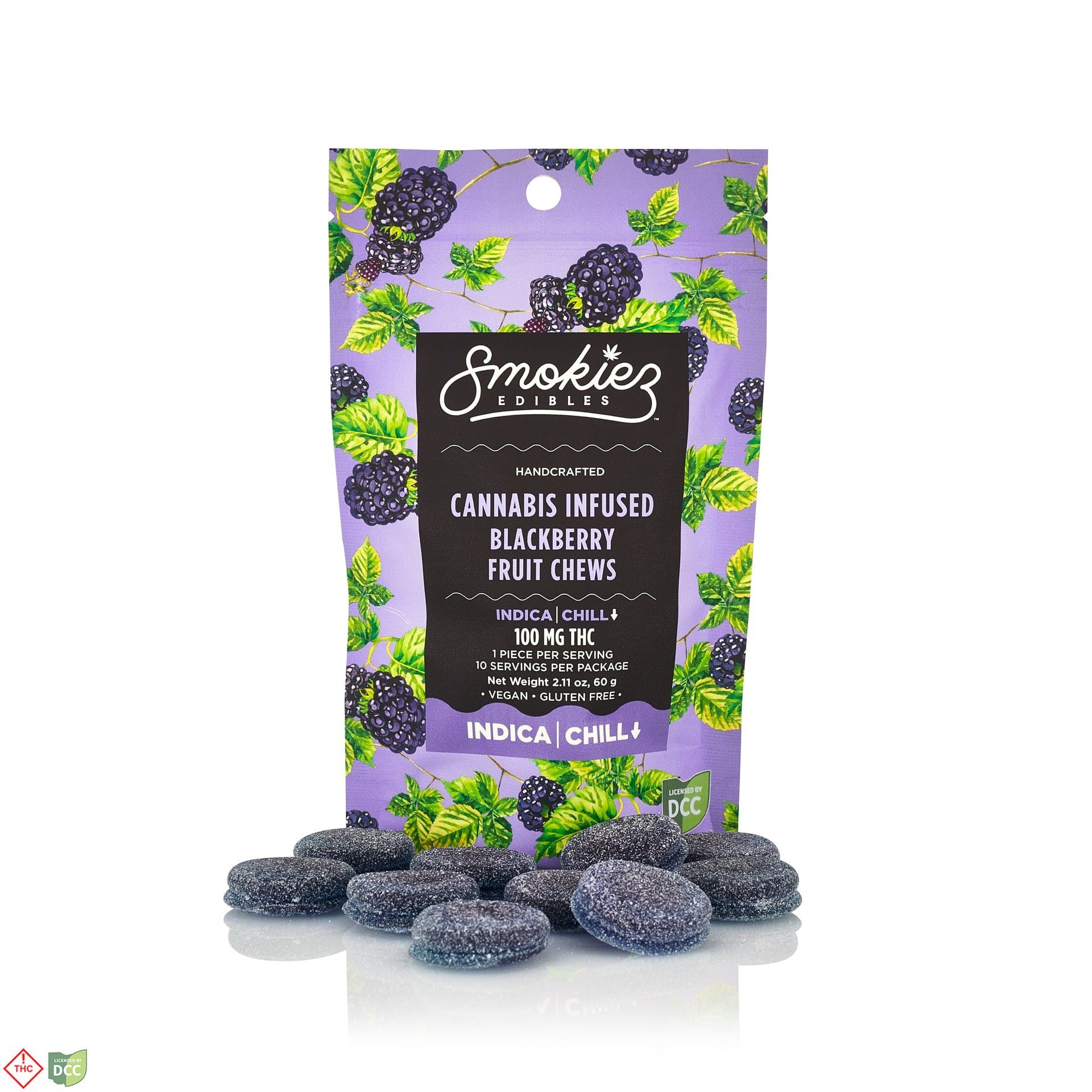 Blackberry - Indica [10pk] (110mg)