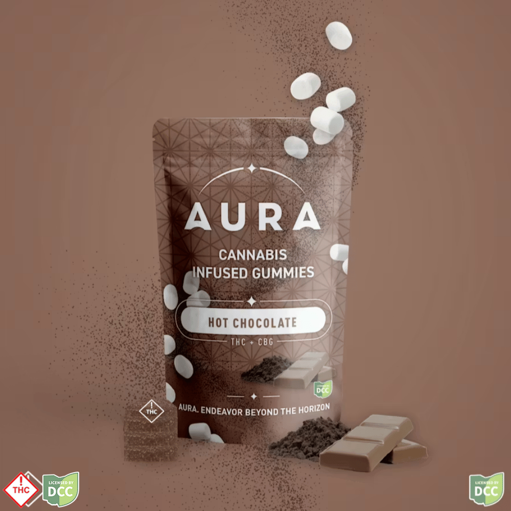 Hot Chocolate Gummies +CBG [22pk] (1100mg)