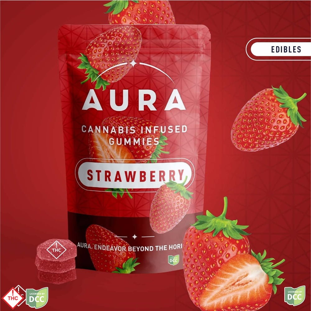 Strawberry  +CBC Gummies (24pk] (220mg)