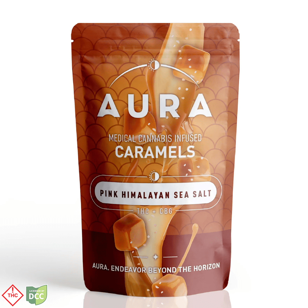 Pink Himalayan Sea Salt Caramels [4 Pack] (110mg)