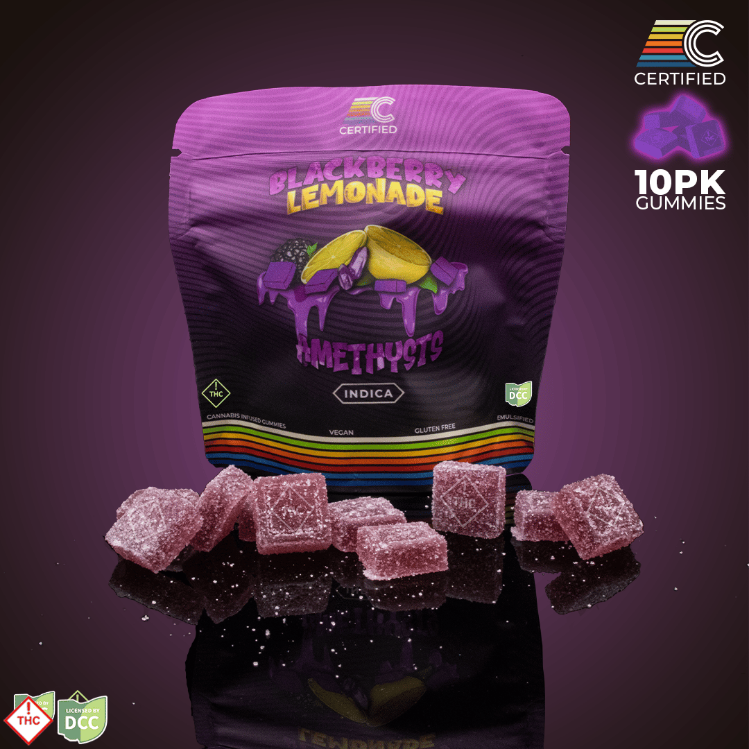 Blackberry Lemonade Amethyst Gems [10pk] (100mg)