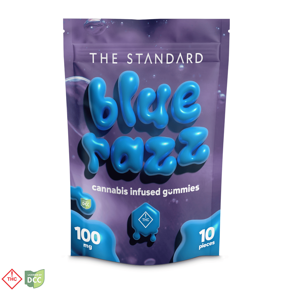Blue Raspberry 10pk 100mg