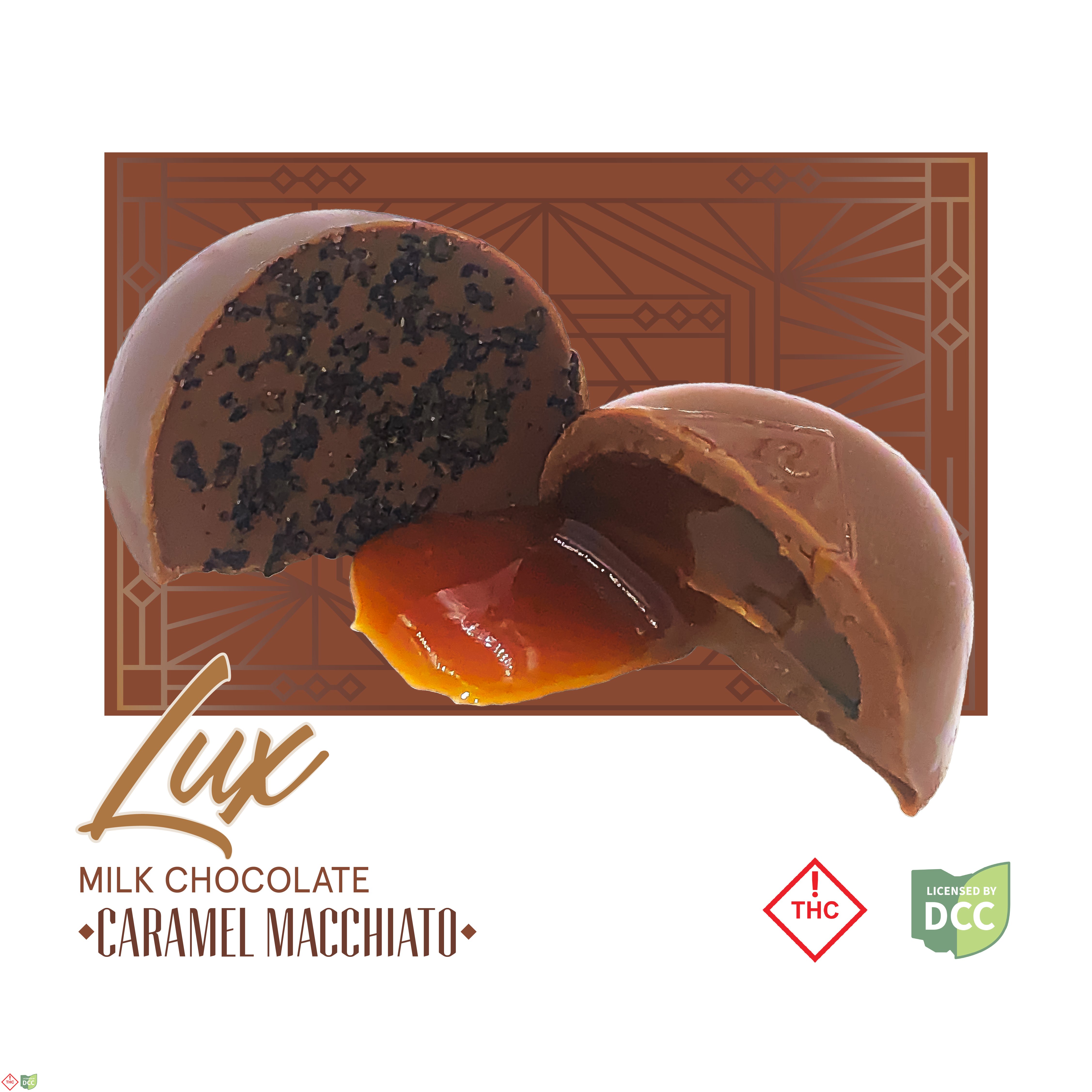 Milk Chocolate Caramel Macchiato | 100mg (10pk)