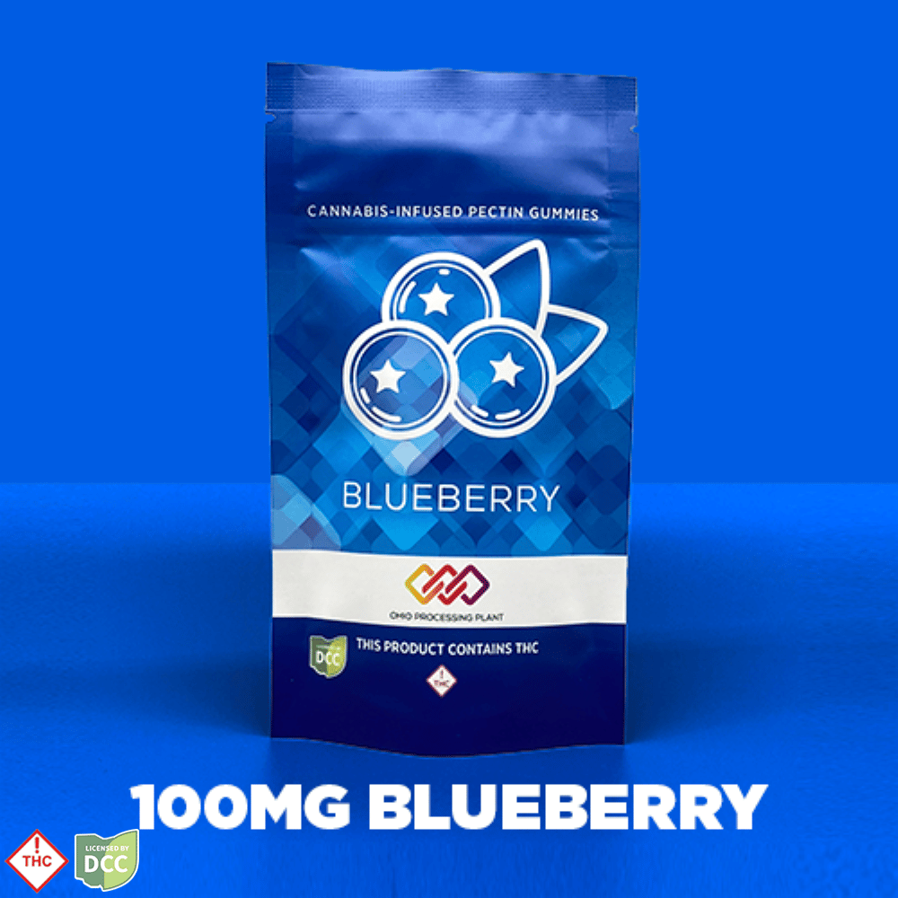 Blueberry 10pk 100mg