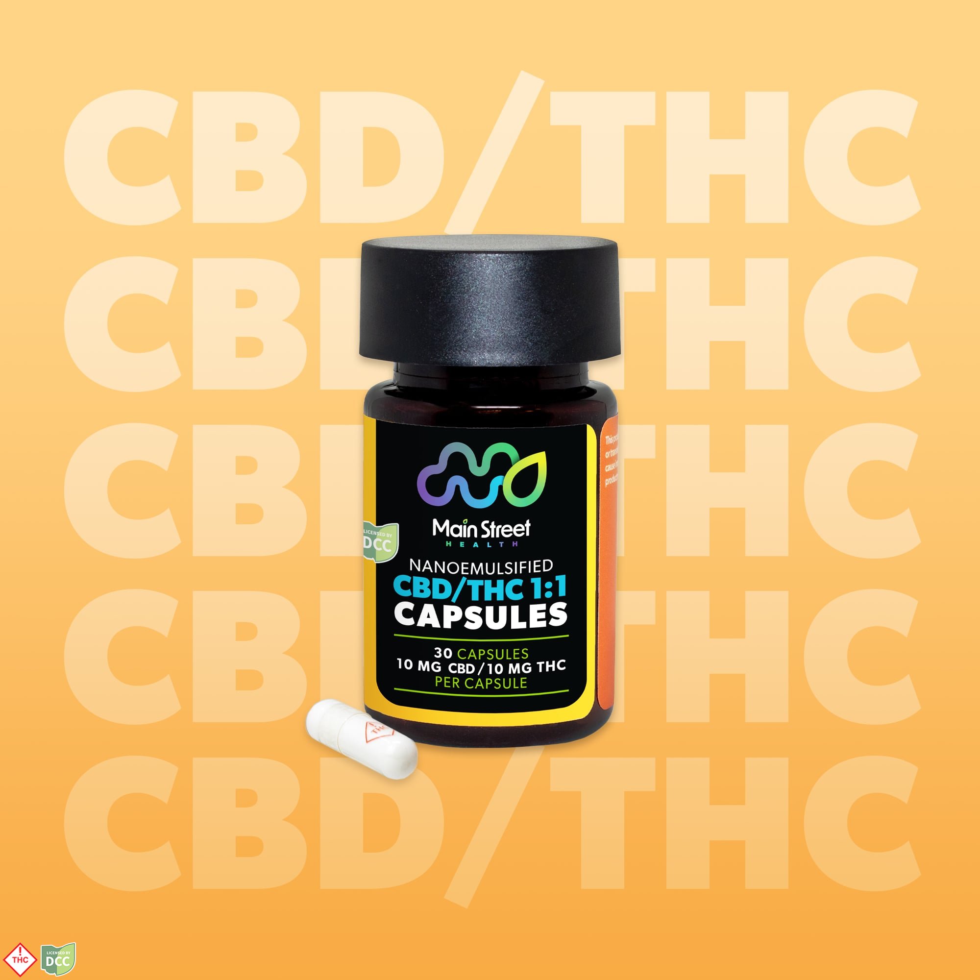 Capsules - 1:1 [30pk] (300mg CBD/300mg THC)