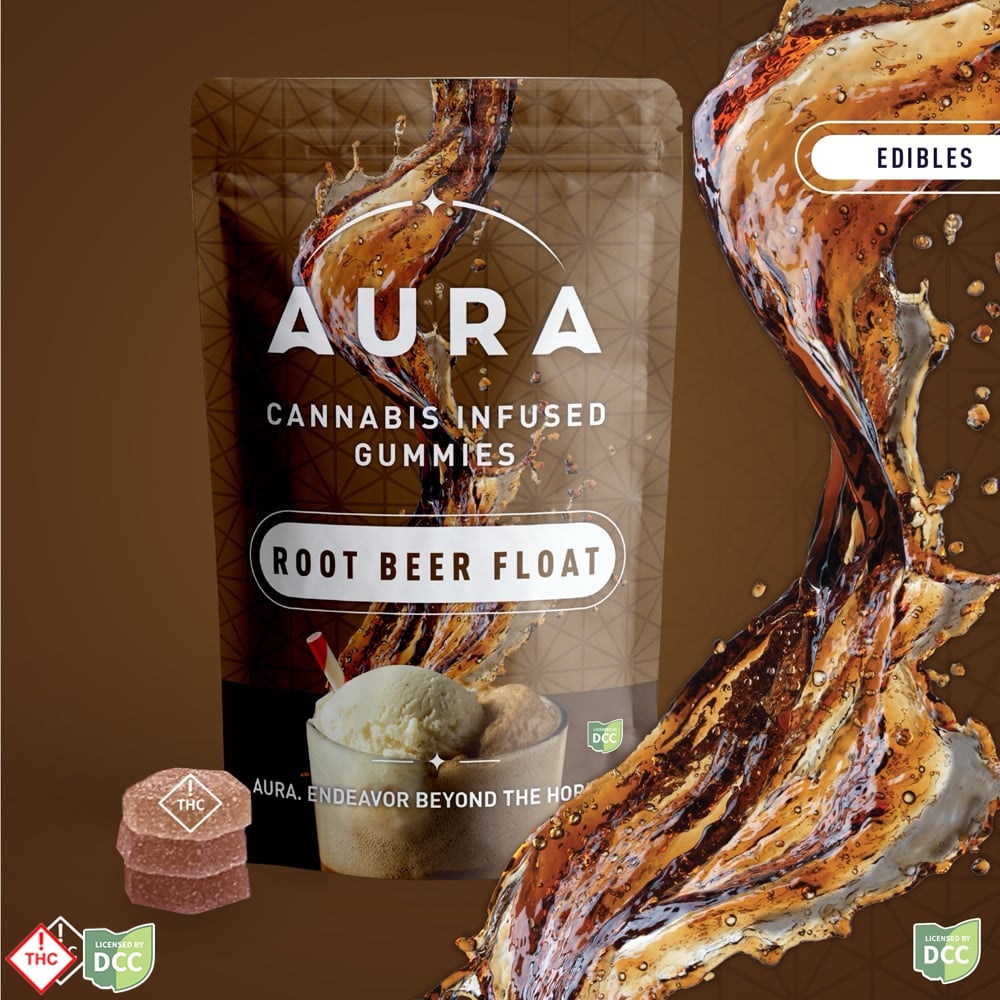 Root Beer Float +CBG Gummies (5-Day) [11pk] (550mg)