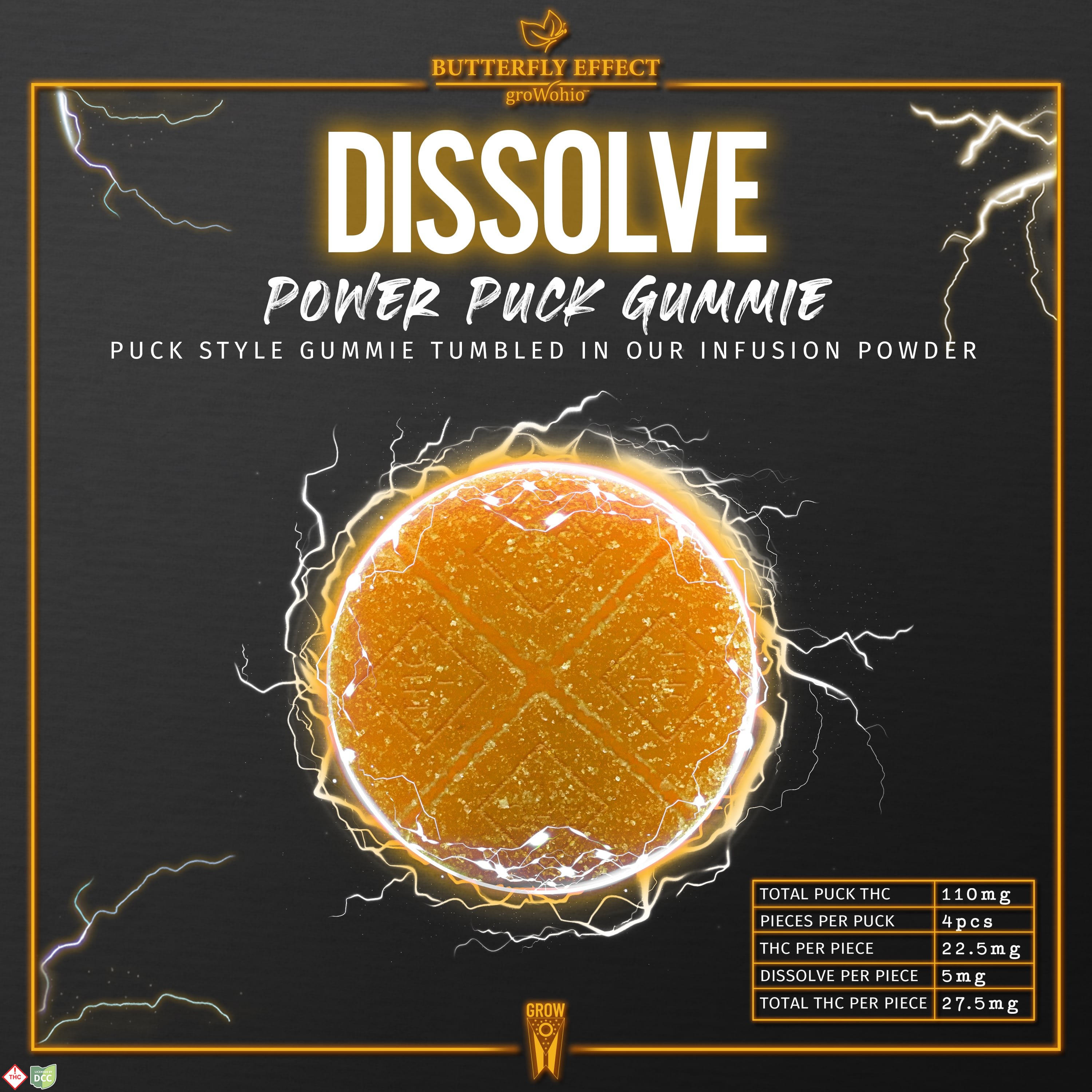 Power Puck Tangerine [4pk] (110mg)