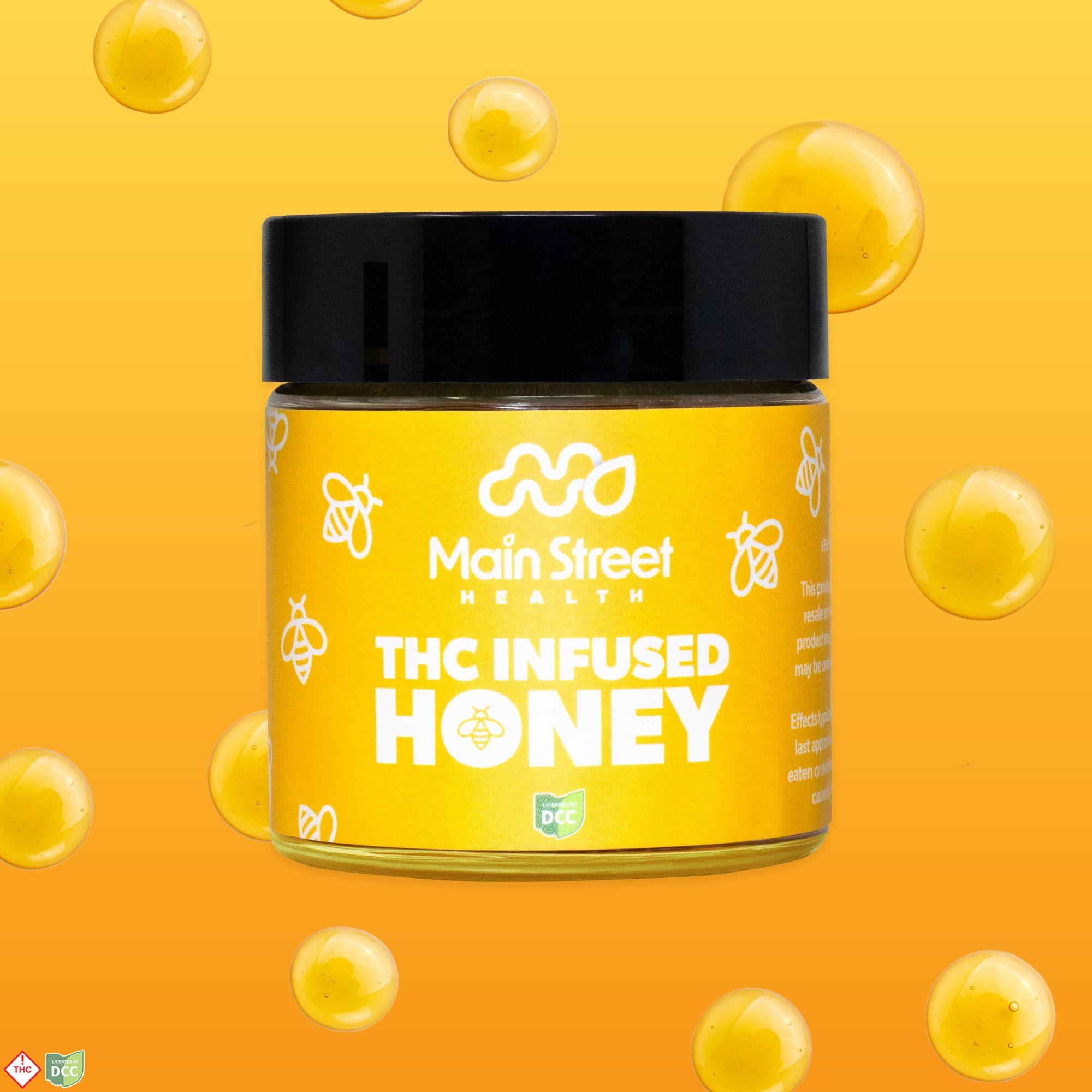 Main Street Health - 5 Day Honey - 3oz - 506mg