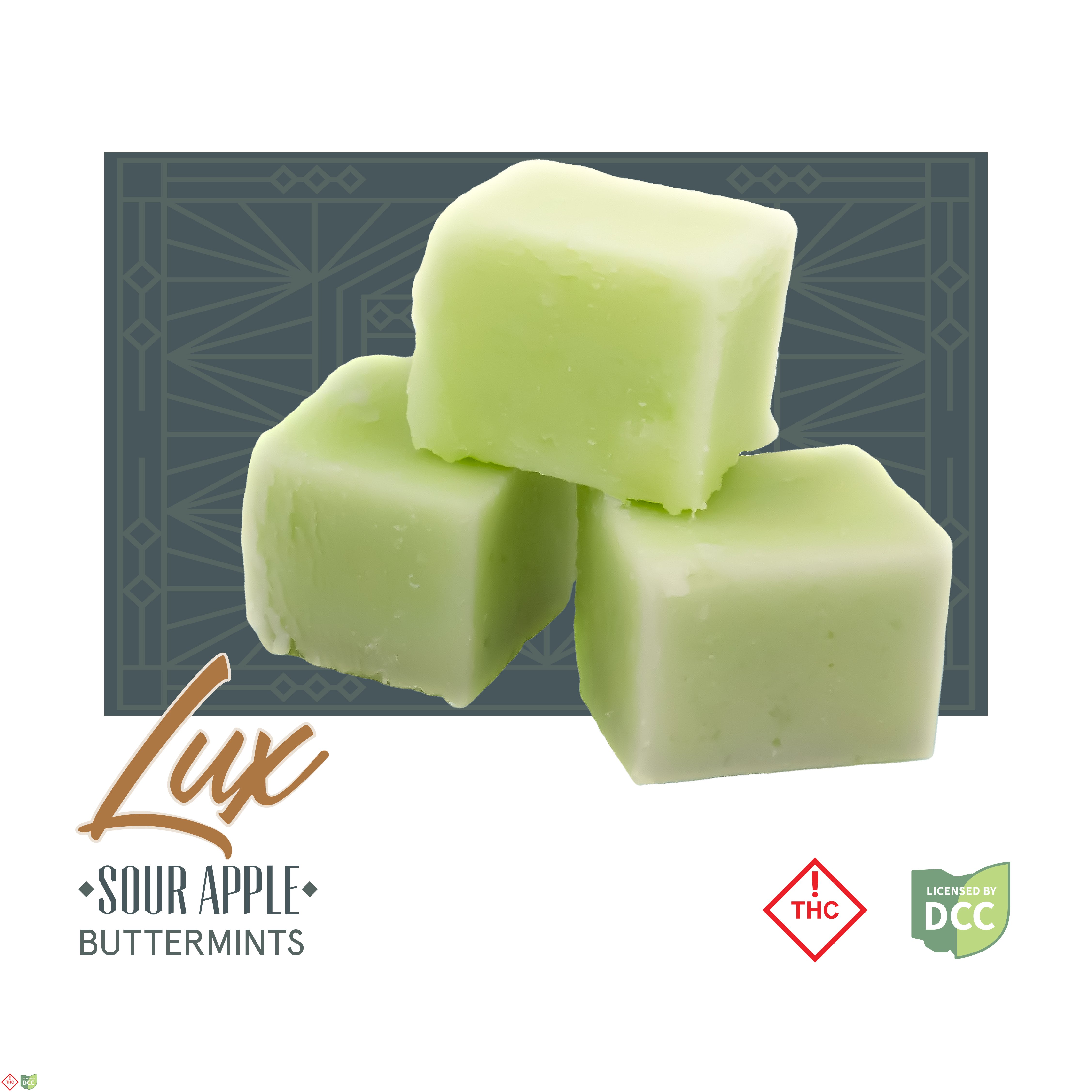 Sour Apple Buttermints | 100mg (10pk)