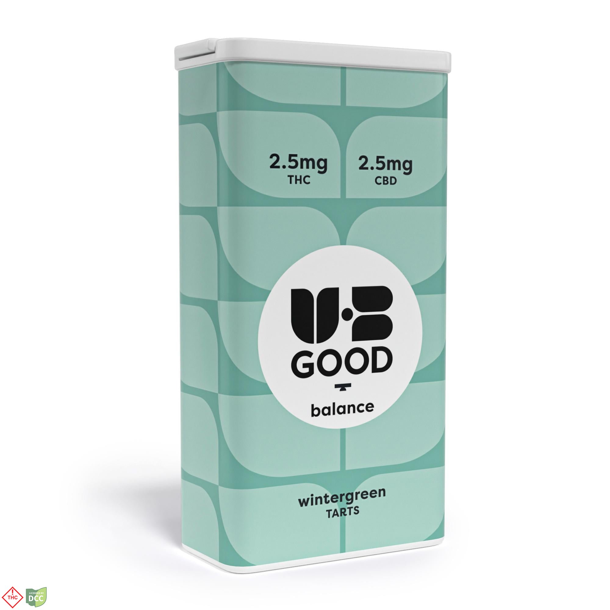 Wintergreen 1:1 Balance Tarts [40pk] (100mg CBD/100mg THC)