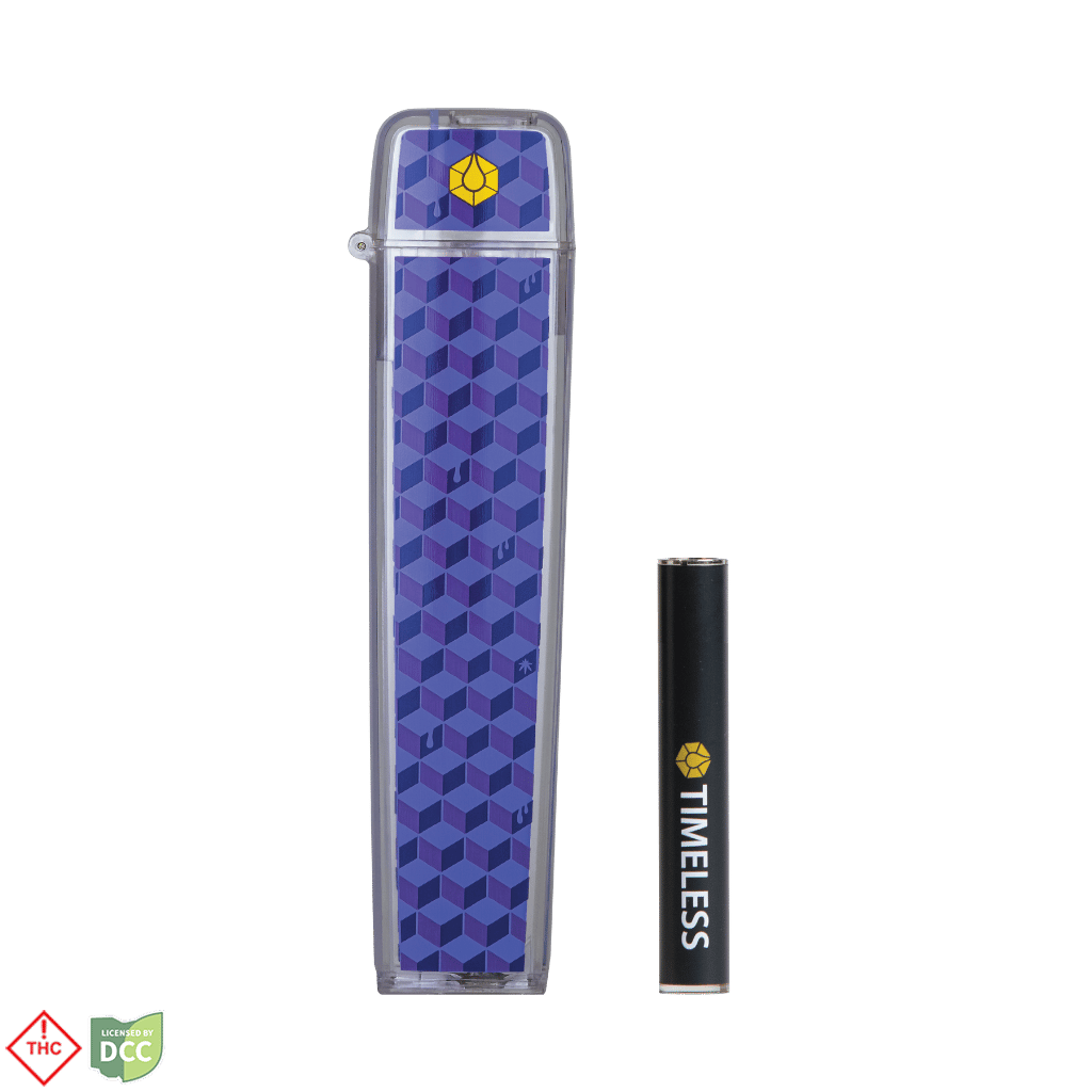 Timeless TV6 Battery and Flip Case Combo 500mg - Purple