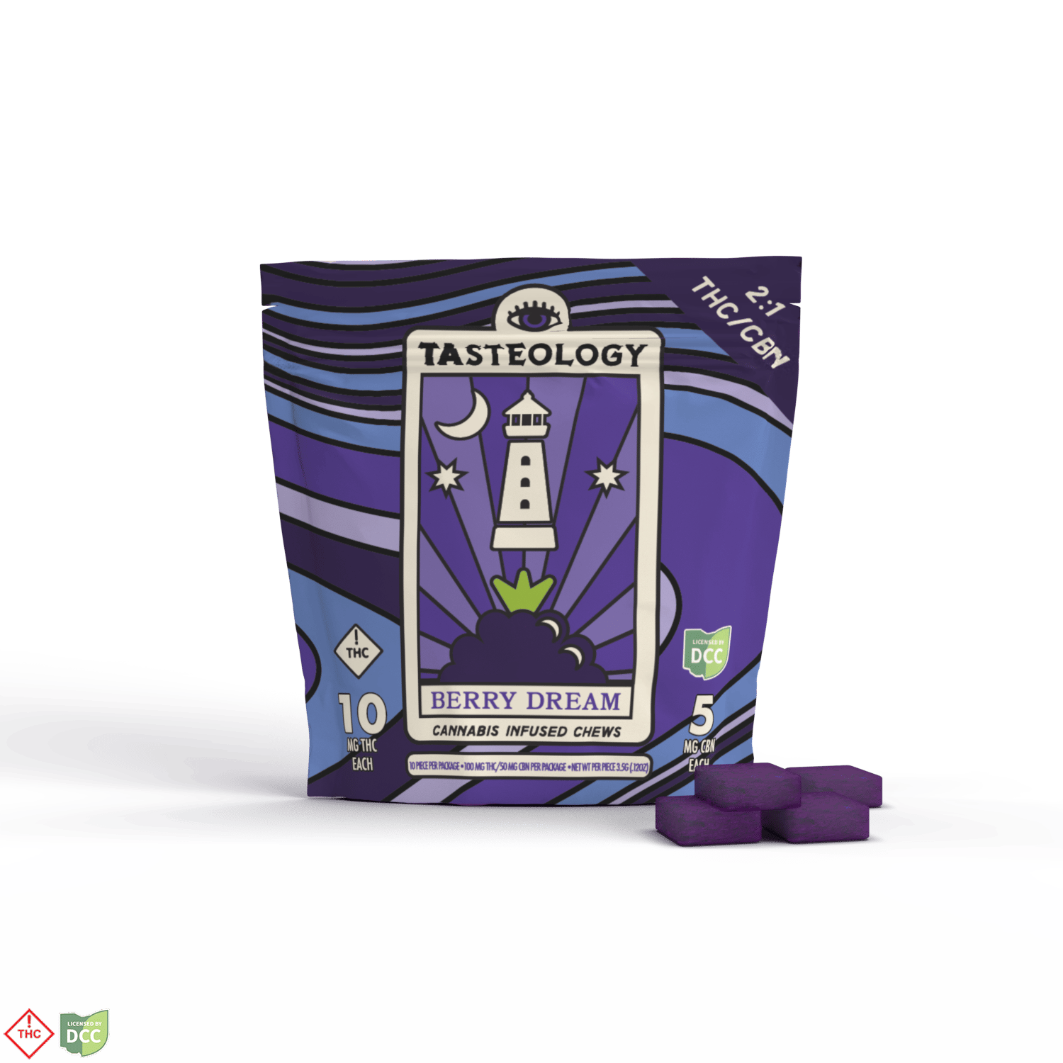 2:1 Berry Dream [10pk] (100mg THC/50mg CBN)