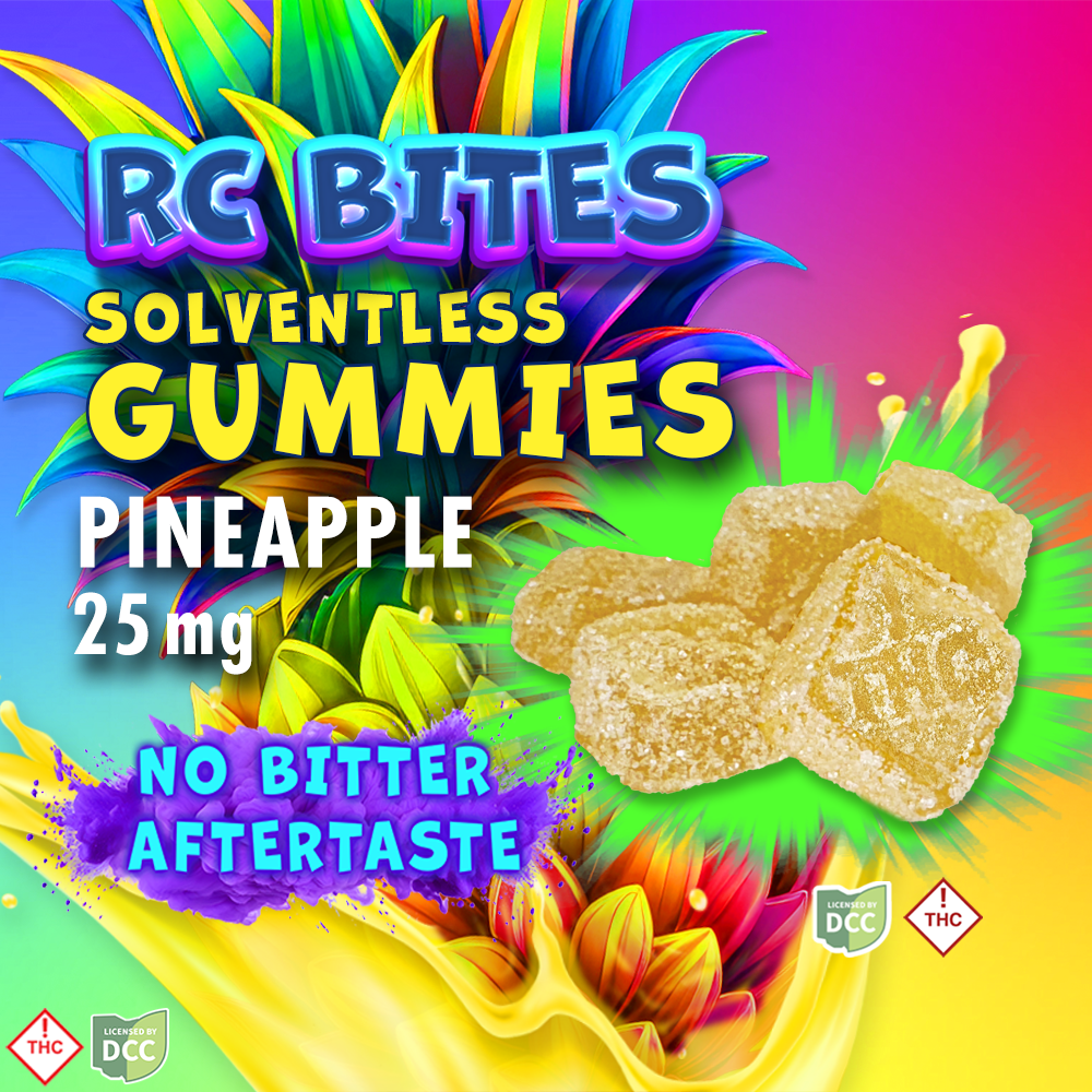 Rc Bites Pineapple 10pk 250mg