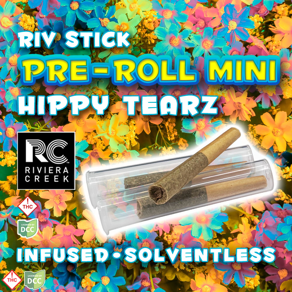 Hippy Tearz Infused Pre Roll Minis