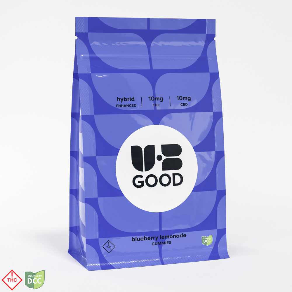 Blueberry Lemonade 1:1 Balance Gummies [10pk] (110mg)