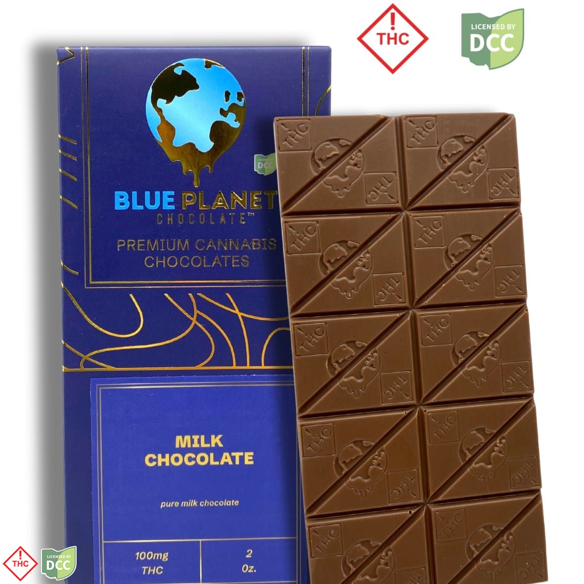 Milk Chocolate Bar 20pk 110mg