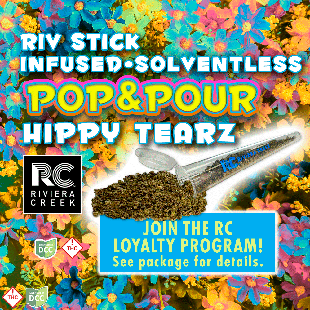Hippy Tearz Riv Stick Pop & Pour
