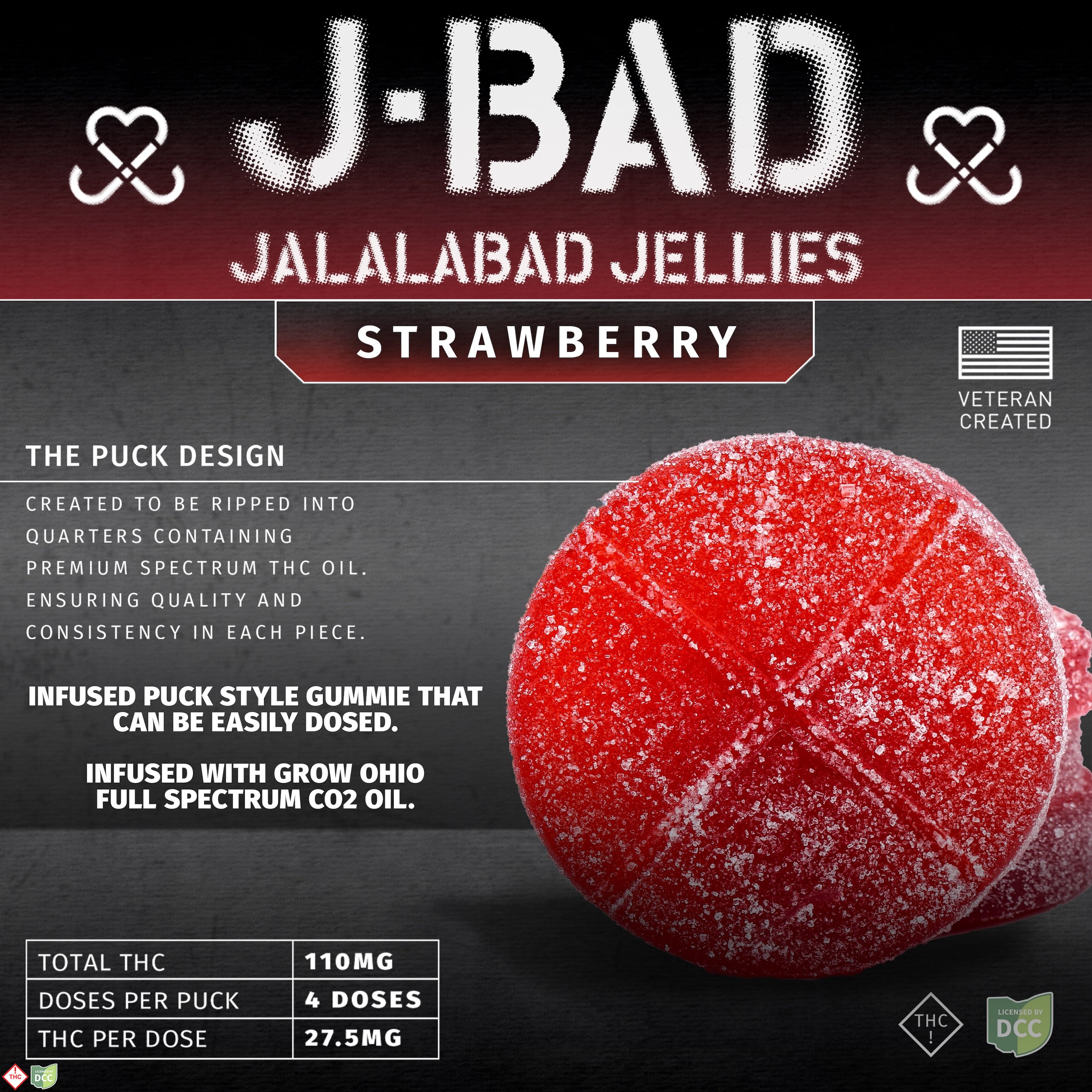 Strawberry [4pk] (110mg)