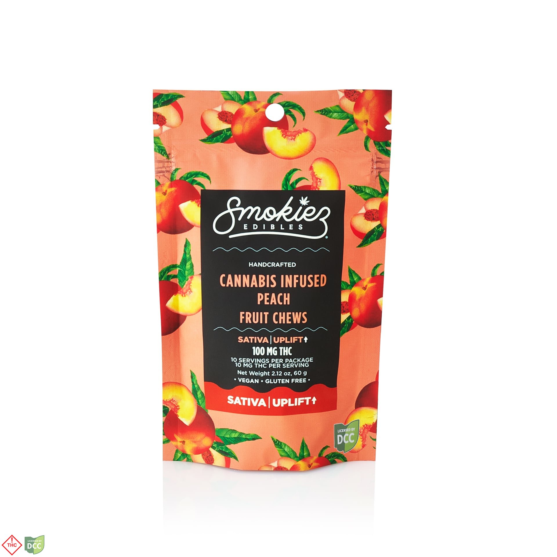 Peach - Sativa [10pk] (100mg)