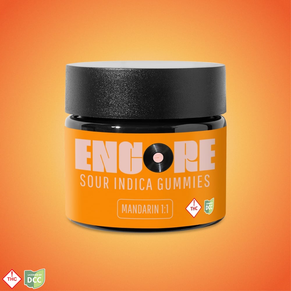 1:1 Sour Mandarin [10pk] (100mg CBD/100mg THC)