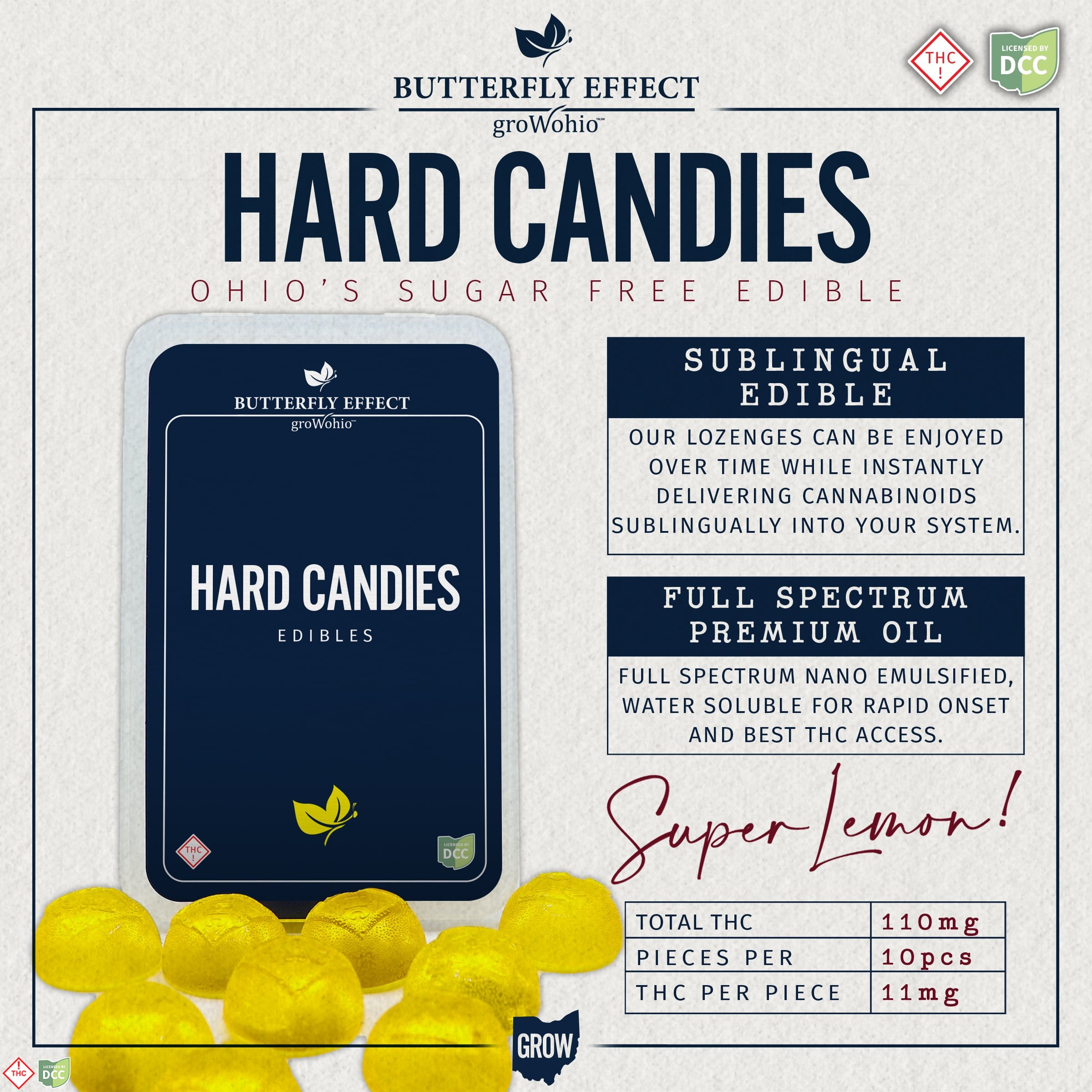 Super Lemon Hard Candies 10pk