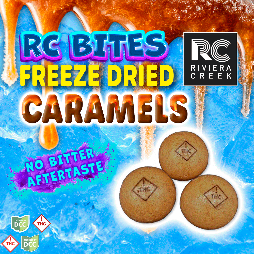 RC Bites Freeze Dried Caramels [5pk] (40mg)