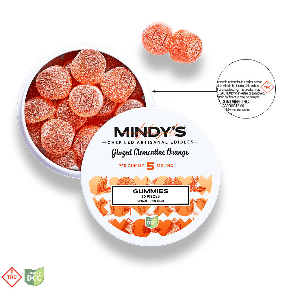 Glazed Clementine Orange 20pk 100mg