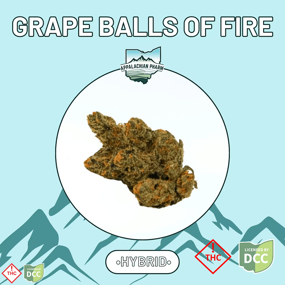 Grape Balls of Fire [14.15g]