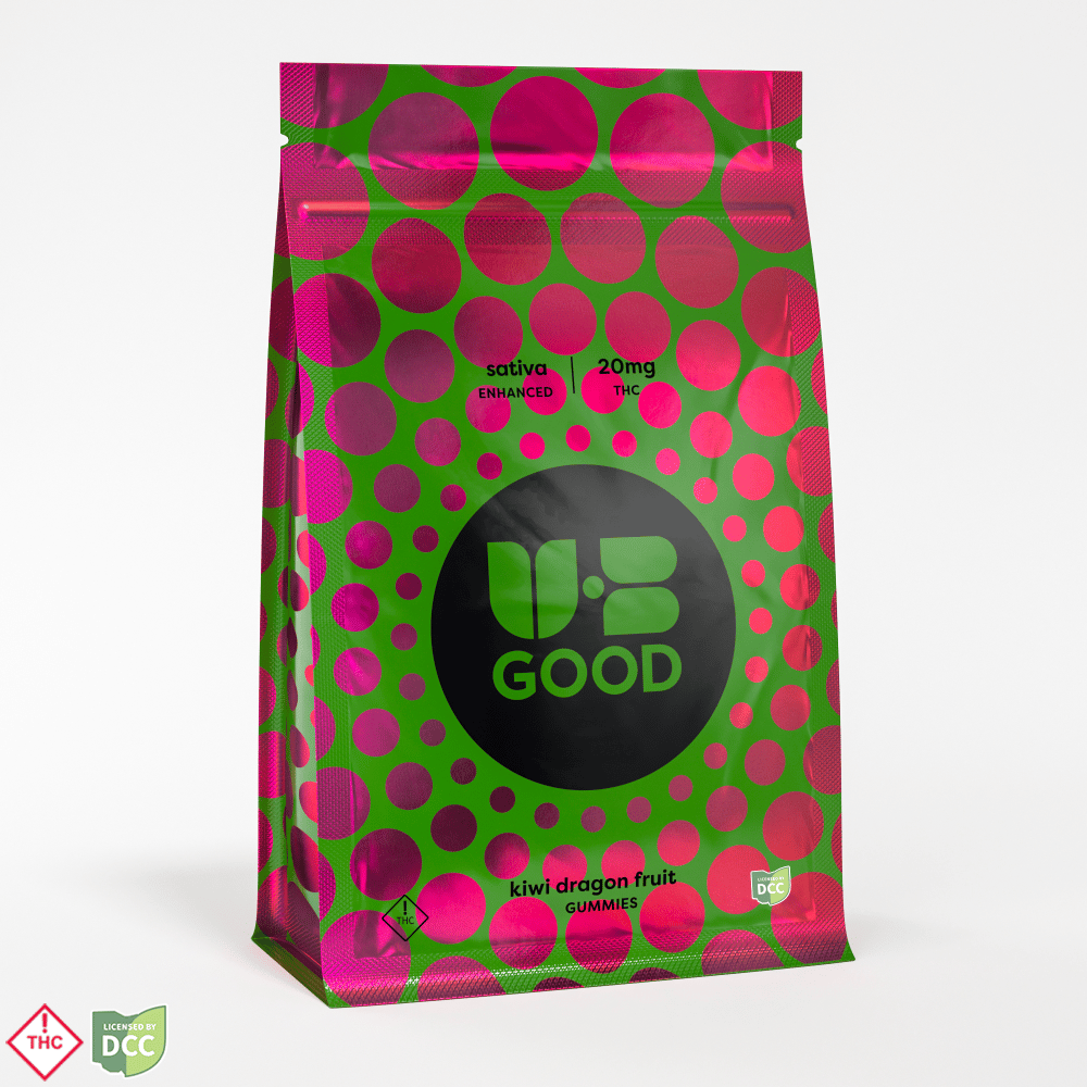 Kiwi Dragon Fruit Boost Gummies [10pk] (100mg)