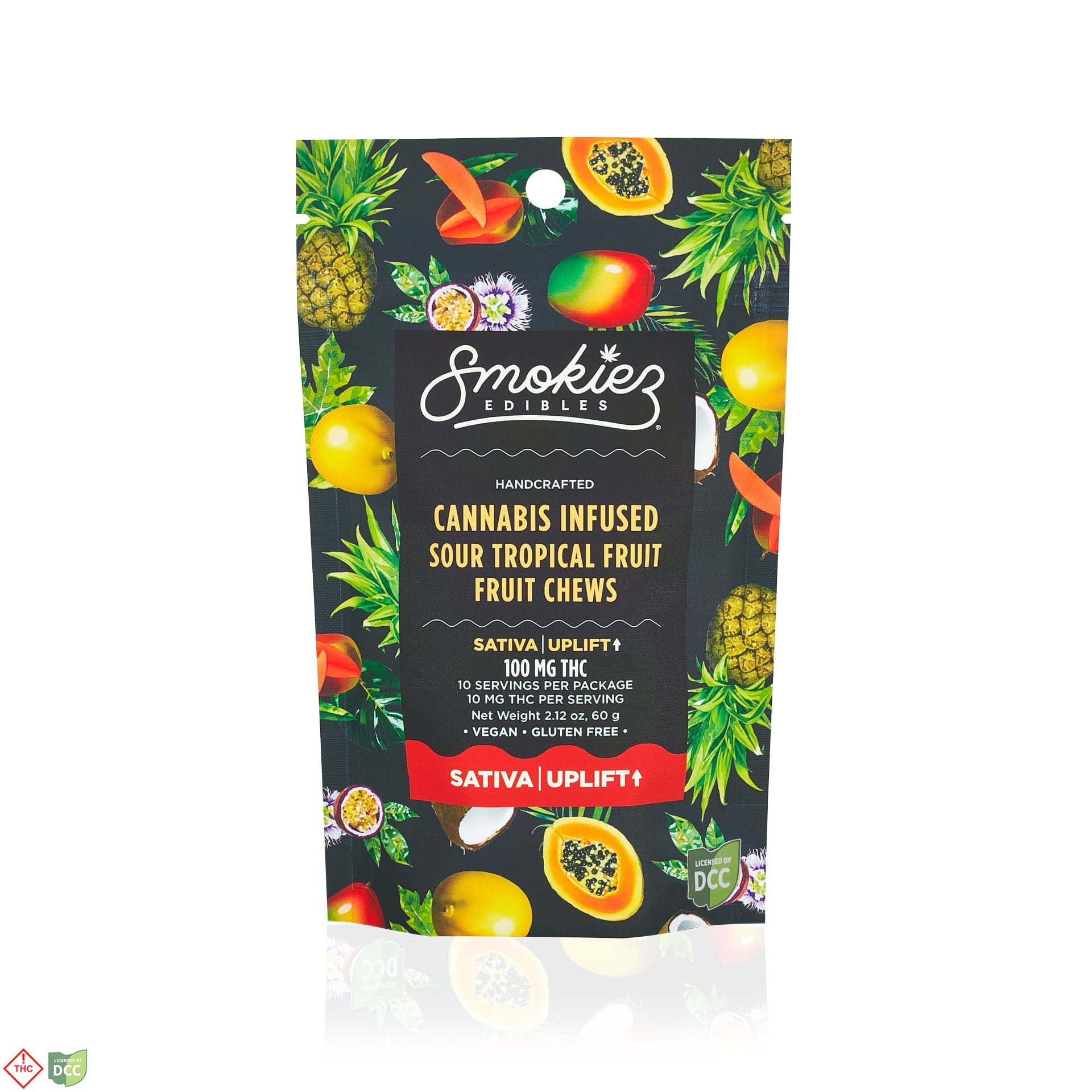 Sour Tropical Fruit - Sativa [10pk] (100mg)