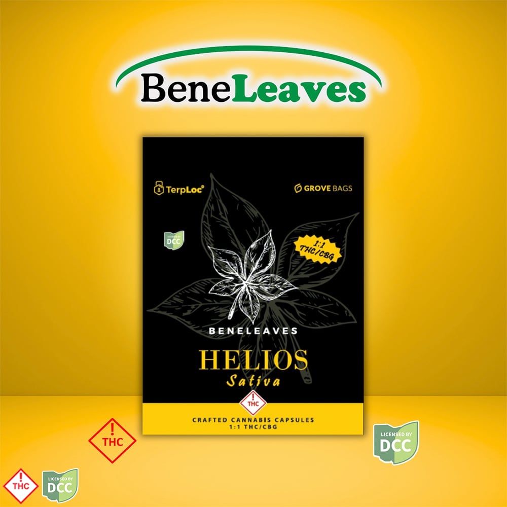 Helios + CBG [22pk] (220mg THC/220mg CBG)