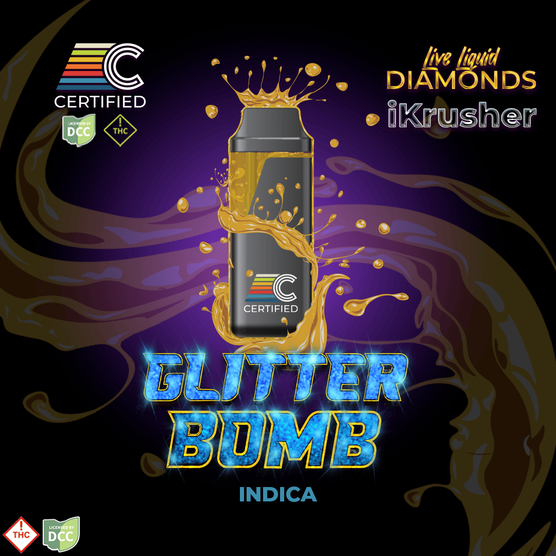 Glitter Bomb - Live Liquid Diamonds [1000mg]