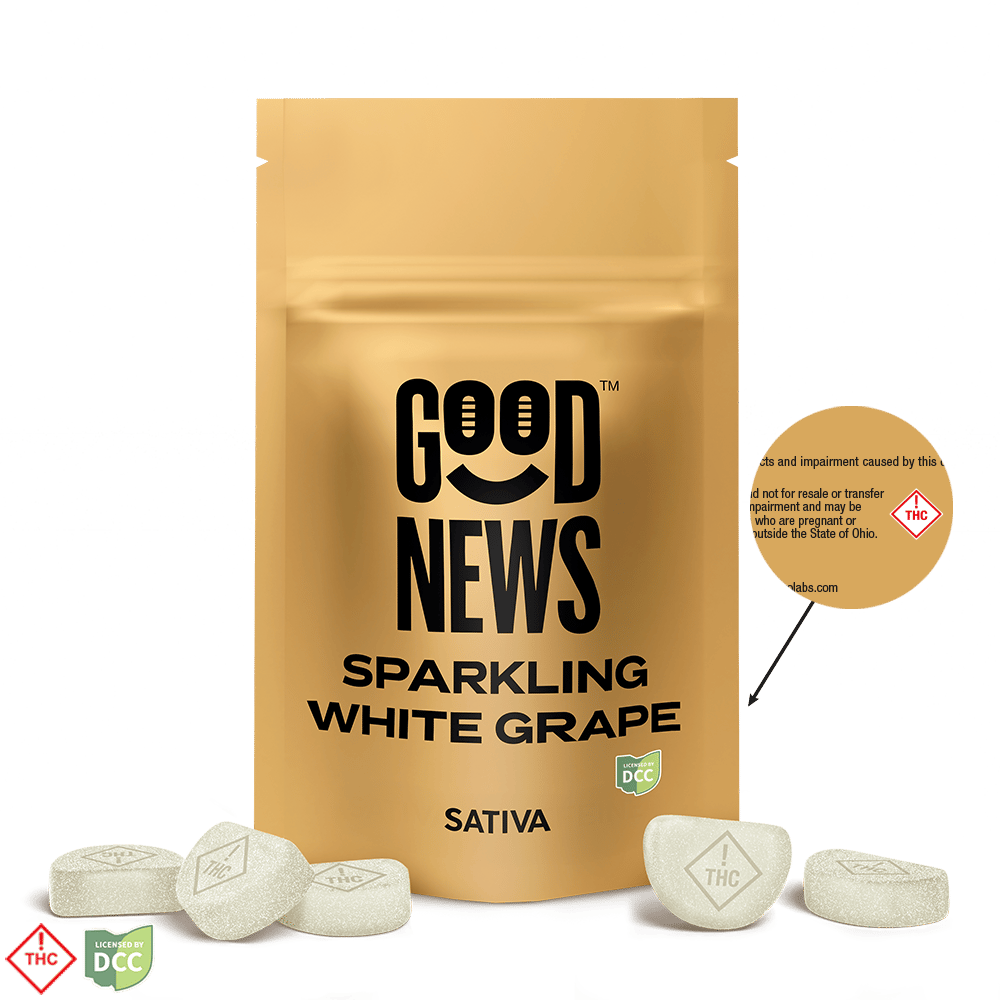 VEGAS: Sparkling White Grape [10pk] (100mg)