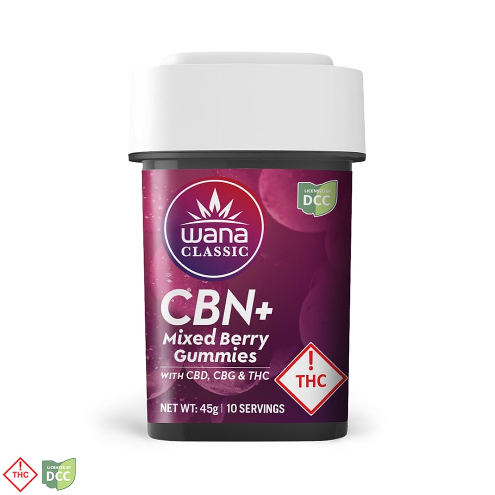 Stay Asleep - Mixed Berry [10pk] (200mg CBD/50mg CBN/50mg CBG/100mg THC)