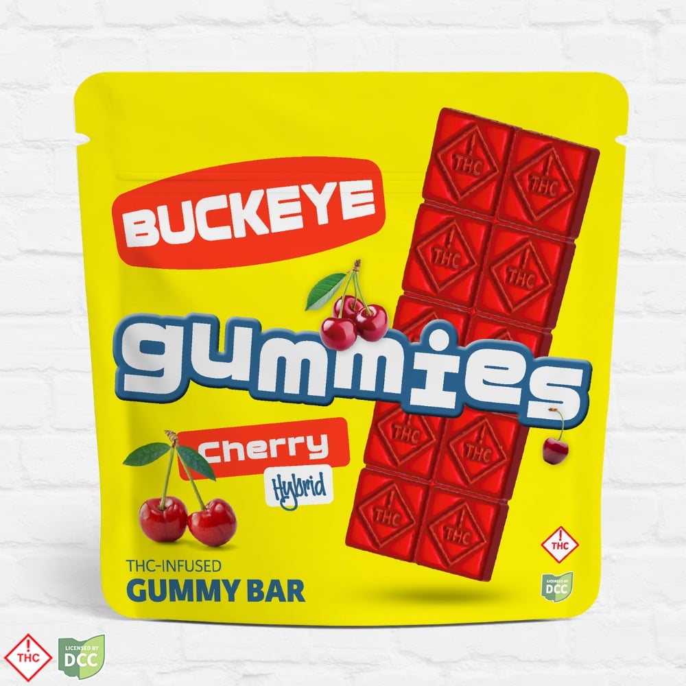 Cherry Gummy Bar [10pk] (100mg)