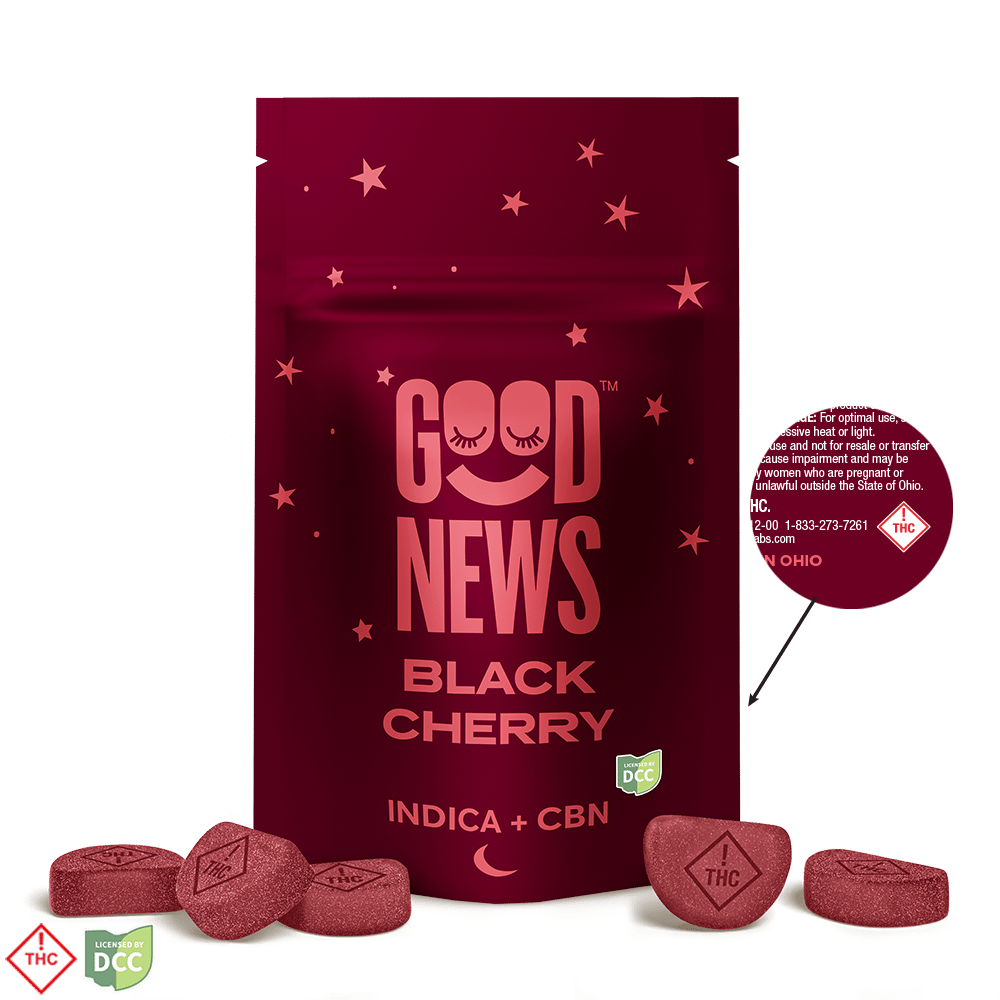 COUNTING SHEEP: Black Cherry with CBN [10pk] (110mg THC/50mg CBN)