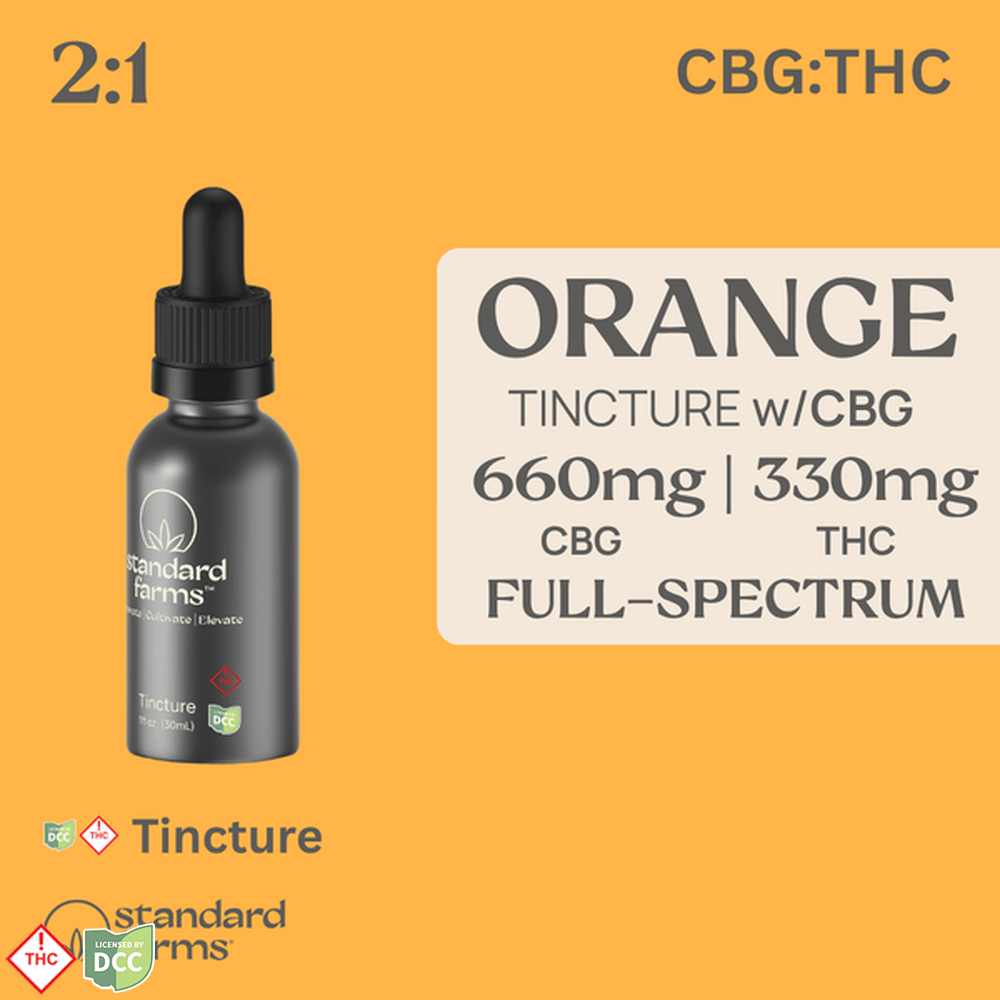 2:1 Orange [15ml] (660mg CBG/330mg THC)